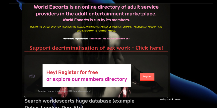 World Escorts Directory